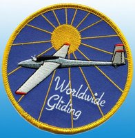 Vyšívaný odznak Worldwide Gliding